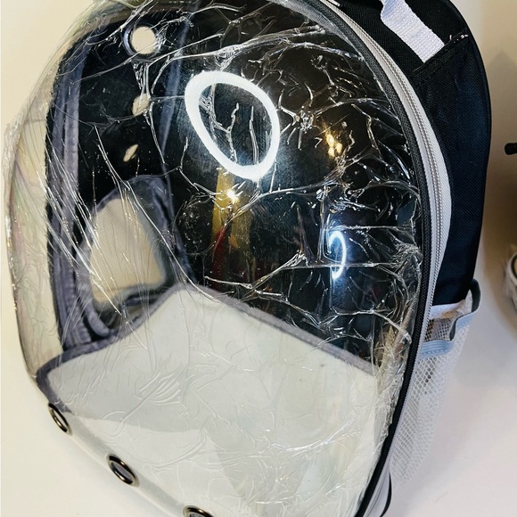 Cat or Small Dog Backpack ~ Black ~ Brand New - Picture 7 of 12